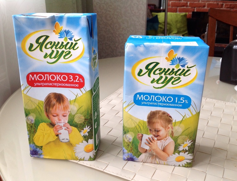 Такое разное молоко
