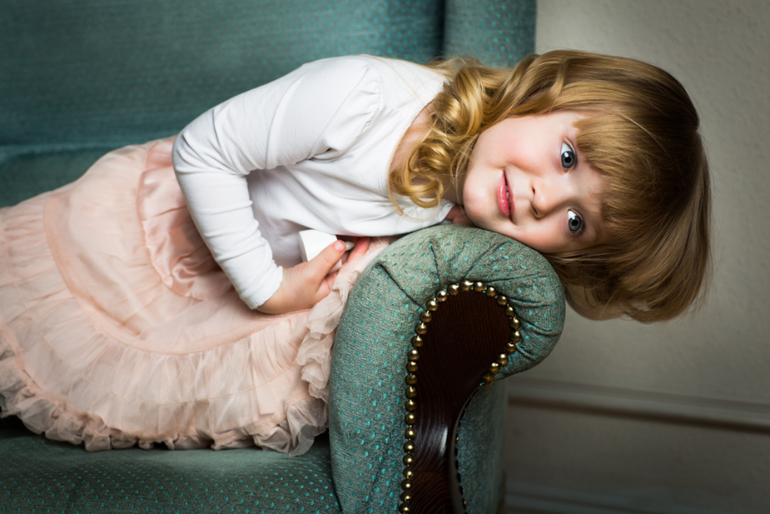 Очаровательная Василиса - будущая модель