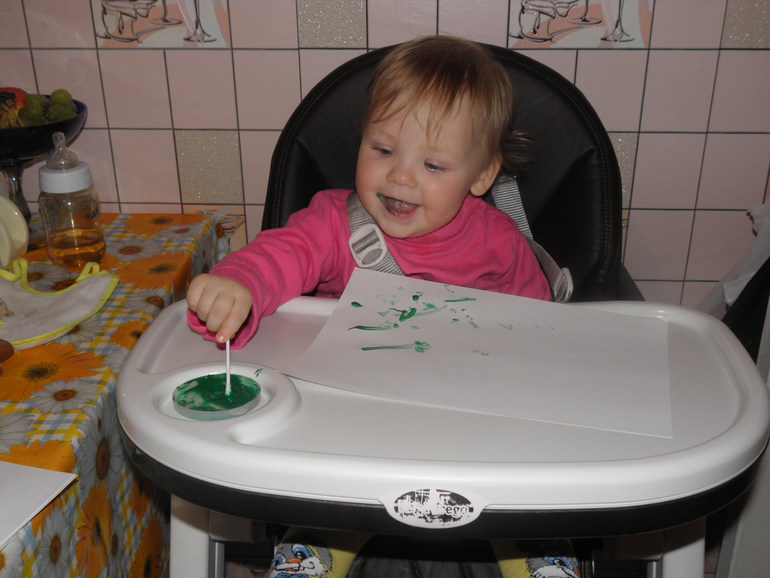 Изучаем зеленый цвет