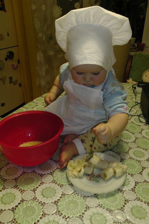 ФМ Готовим вместе с детьми - Банановые оладьи.