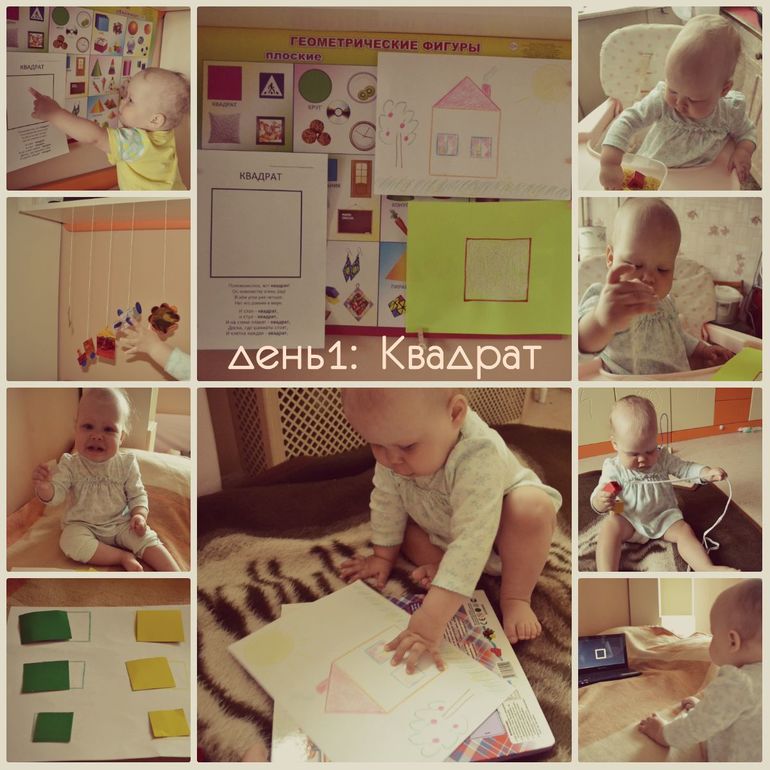 Отчет ТН ФИГУРЫ день 1 КВАДРАТ