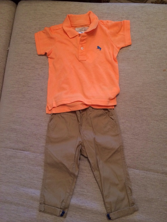 Небольшой хваст одежды для мальчика H&M и Next