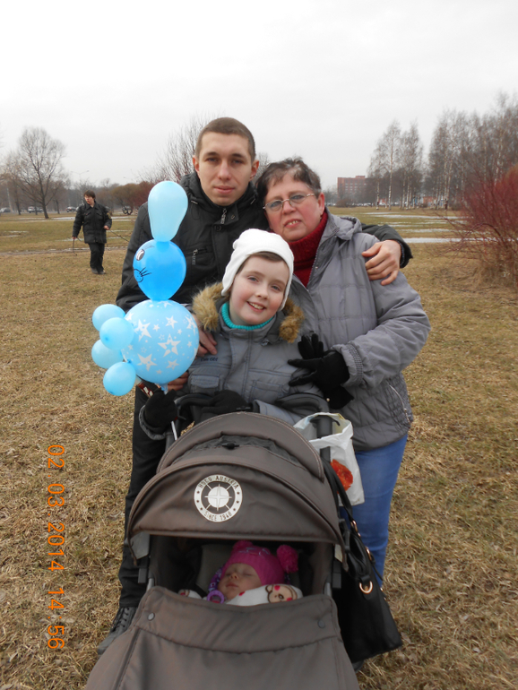 Наша "масленичная" прогулка:)