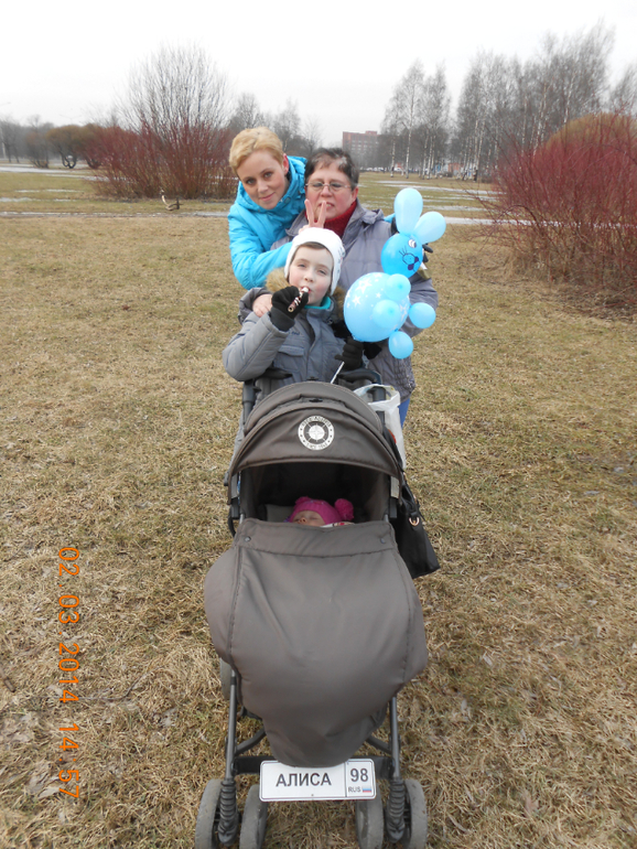 Наша "масленичная" прогулка:)