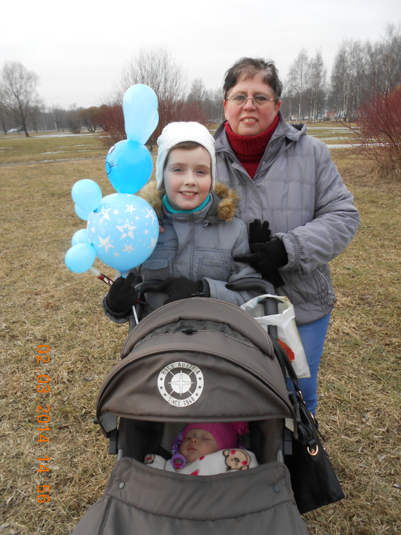 Наша "масленичная" прогулка:)