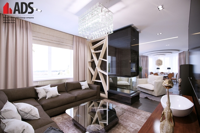 Дизайн интерьера загородных домов