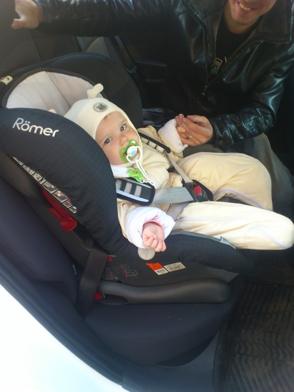 испытали автокресло)