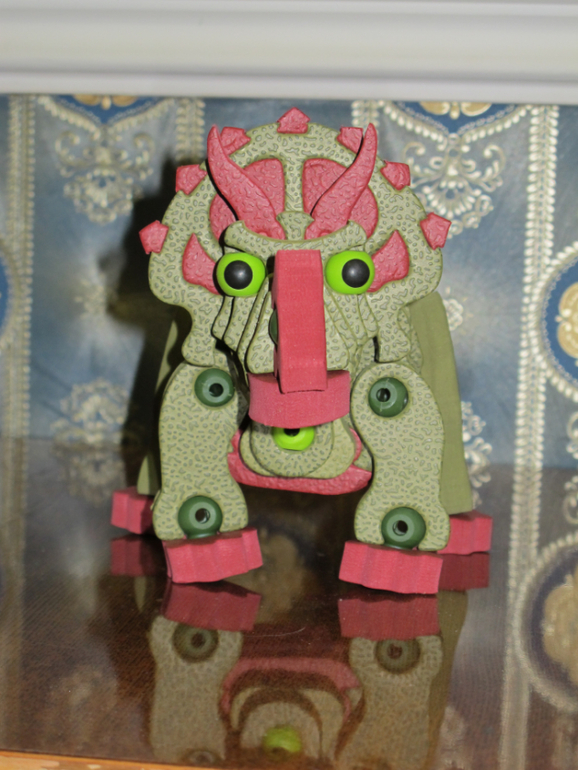 3D-пазл или мягкий конструктор из EVA материала.