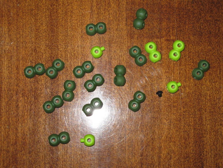 3D-пазл или мягкий конструктор из EVA материала.