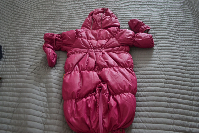Зимний пуховый конверт-комбинезон Nels 68-86 см. 1500 р.