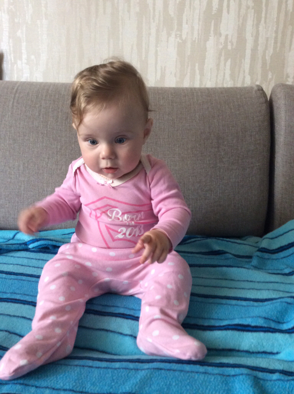 Вероничке почти 7 месяцев...