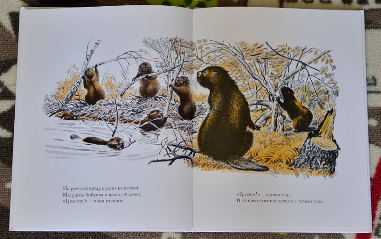 Луговая считалочка (Over in the meadow) с иллюстрациями Ф.Рожанковского