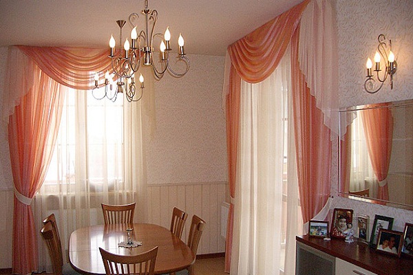 9 вариантов оформления кухонного окна: выбираем фасон штор5