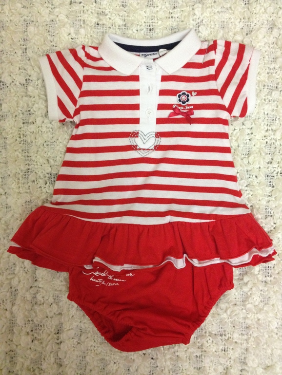 Платье-поло DODIPETTO 6-9 мес