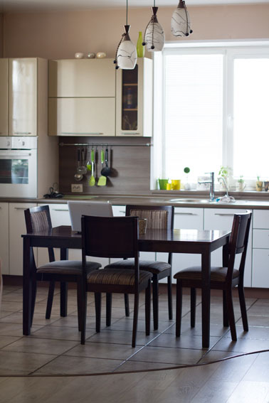 моя кухня цвета капуччино..