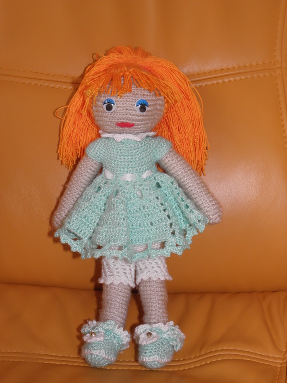 Вот такую красоту нам вяжет бабуля