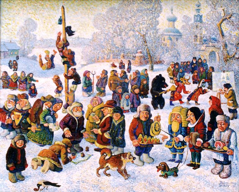 Как мы Масленицу отмечали