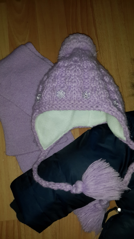 Комбезы для девочки зима 80см +-6