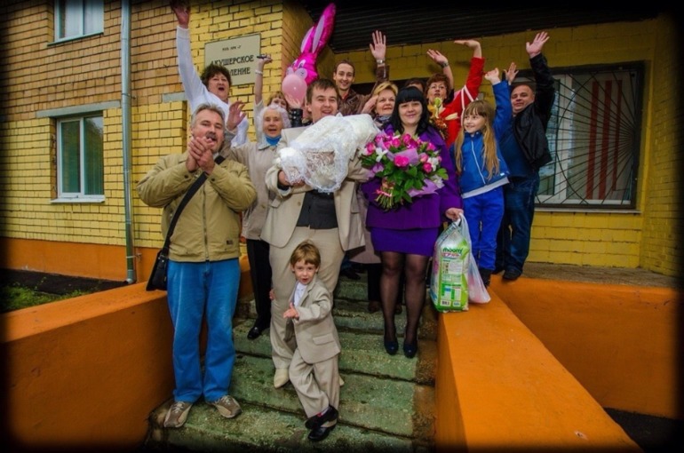 Выписка из роддома 14.09.2013.