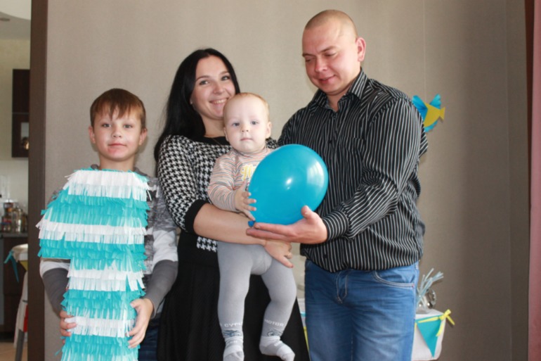 Денису 1 годик! Фотоотчет.