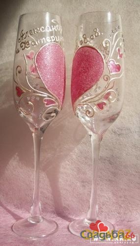 Бокалы ручной работы