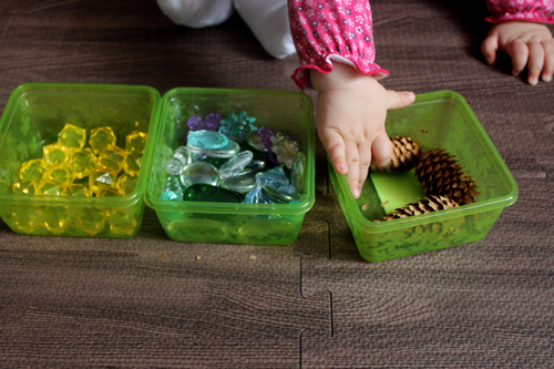 Тактильные коробочки 8 мес.