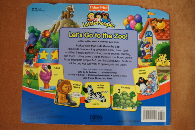 Fisher price "Идем в зоопарк!"))))