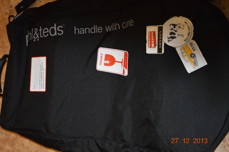 Купила коляску Phil and Teds Navigator (фото в реале)