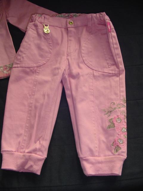 Памполина летний джинсовый костюм дд р.110 2000р