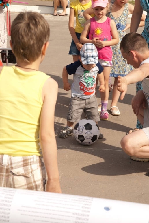 День защиты  детей в нашем микрорайоне