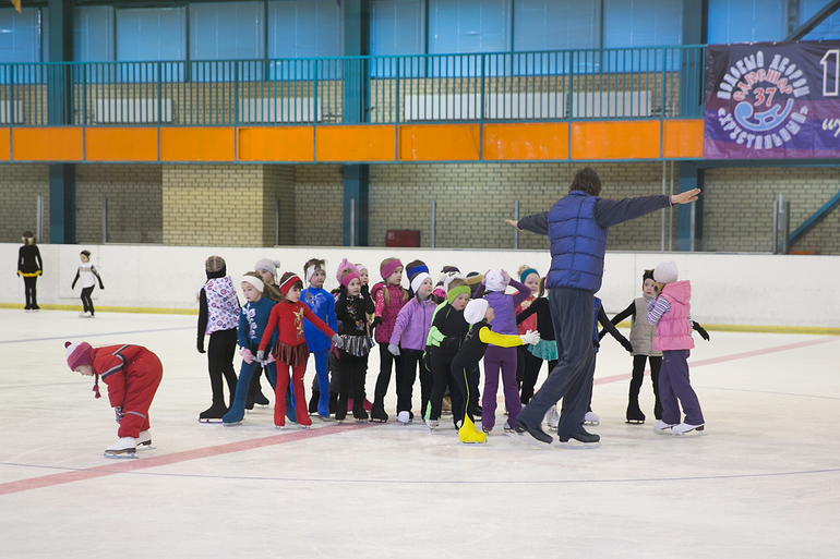 Фигурное катание. открытый урок!