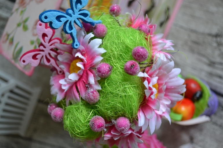 Нежный и Яркий мини топиарий)))