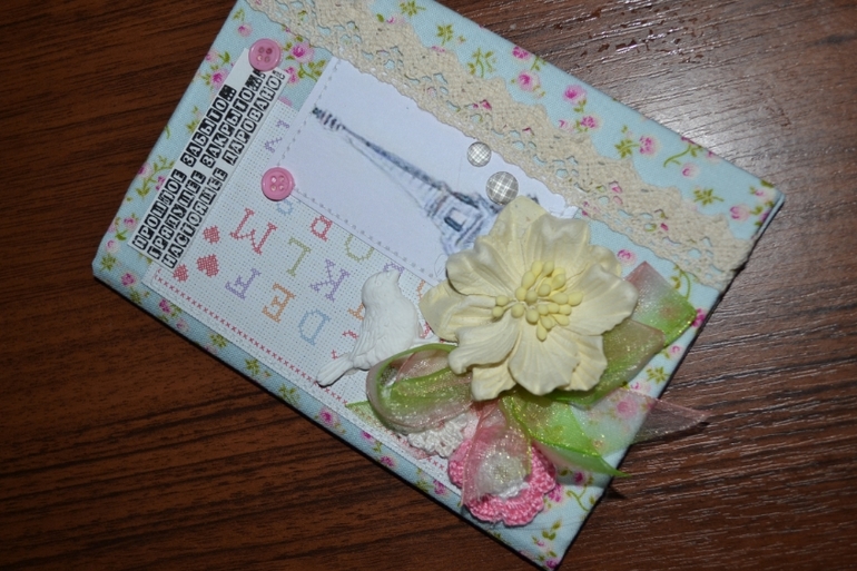 Обложка на блокнотик