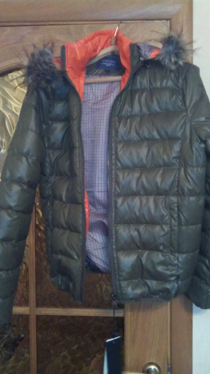 куртка мужская пуховик 46-48 1500р Новая