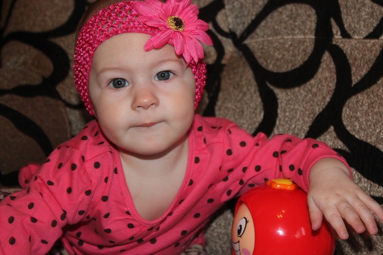 Ритуле 7 мес.))и 3 дня