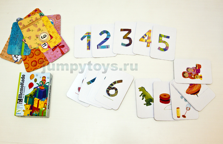 Настольные игры. Мемо от DJECO