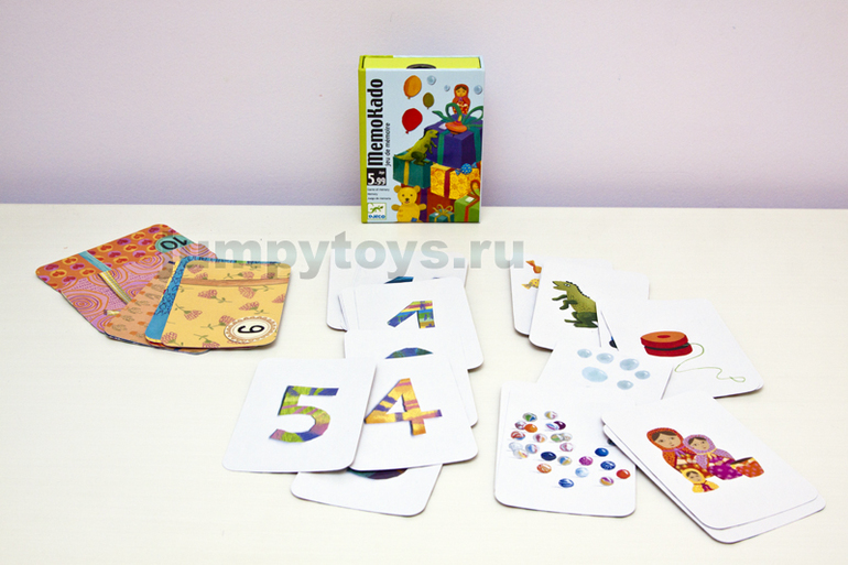 Настольные игры. Мемо от DJECO