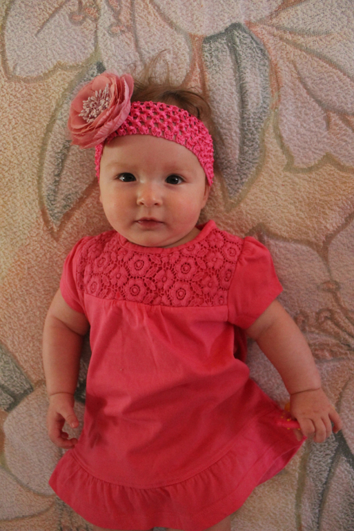 Ангелинке пять месяцев.