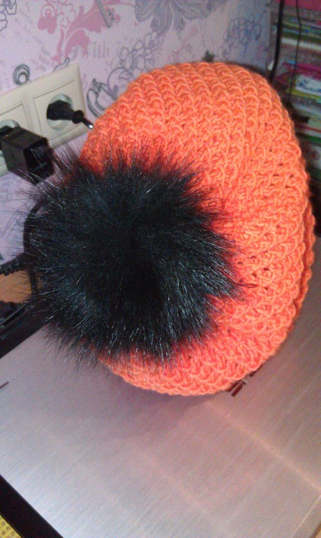 шапочка с шарфиком на заказ