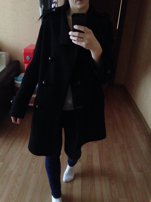 Продам пальто Cop copine (Франция) весна-осень, 100% шерсть - 6000!