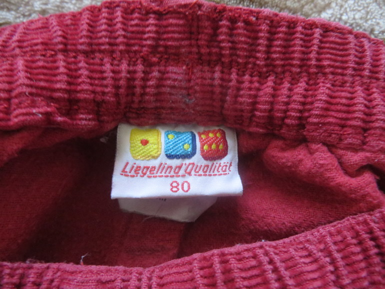 Теплый и милый комплект флис пуловер + брюки. Р-р 80-92