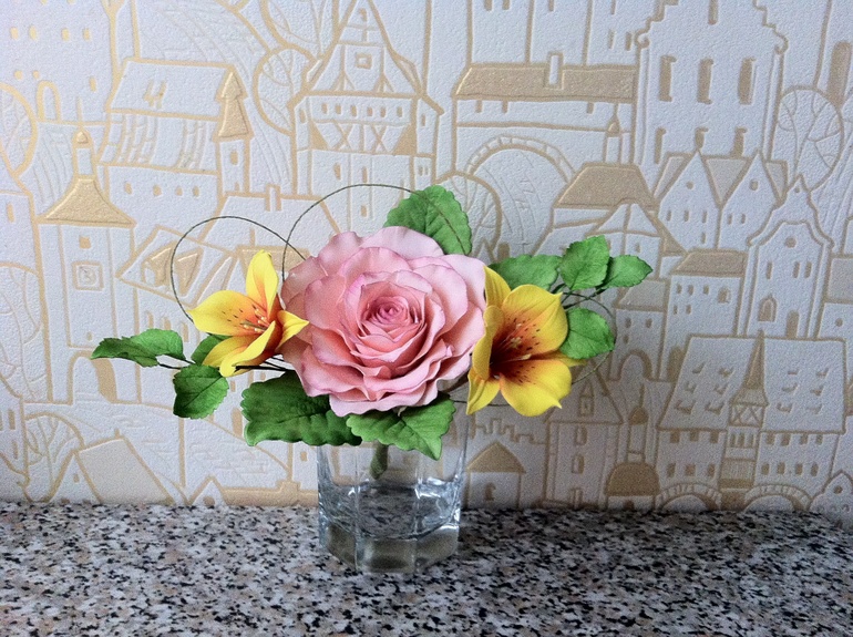 Мой букетик с курсов