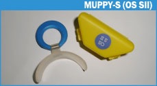 Muppy с бусинкой, классическая, small (с красным кольцом, от 3 до 5 лет). пластинка маппи. Muppy пластинка с козырьком мягкая. муппи. вестибулярная пластина muppy с бусинкой, large.