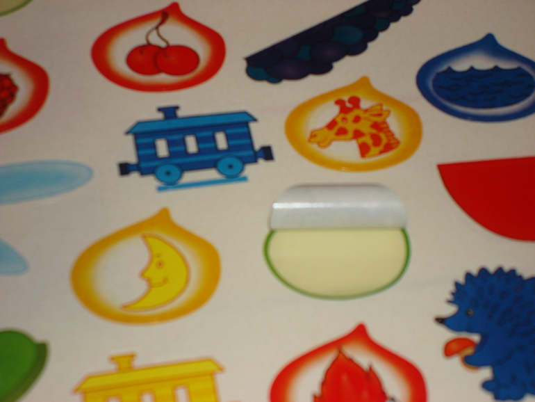 Наши творческие пятиминутки. Наклейки