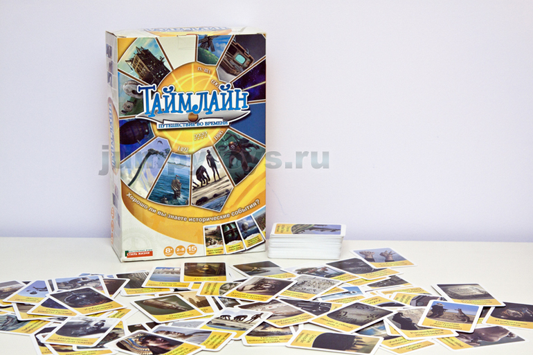 Настольные игры. Timeline от Asmodee