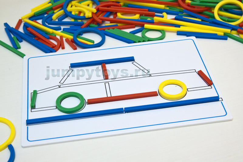 Колечки и палочки от Educo