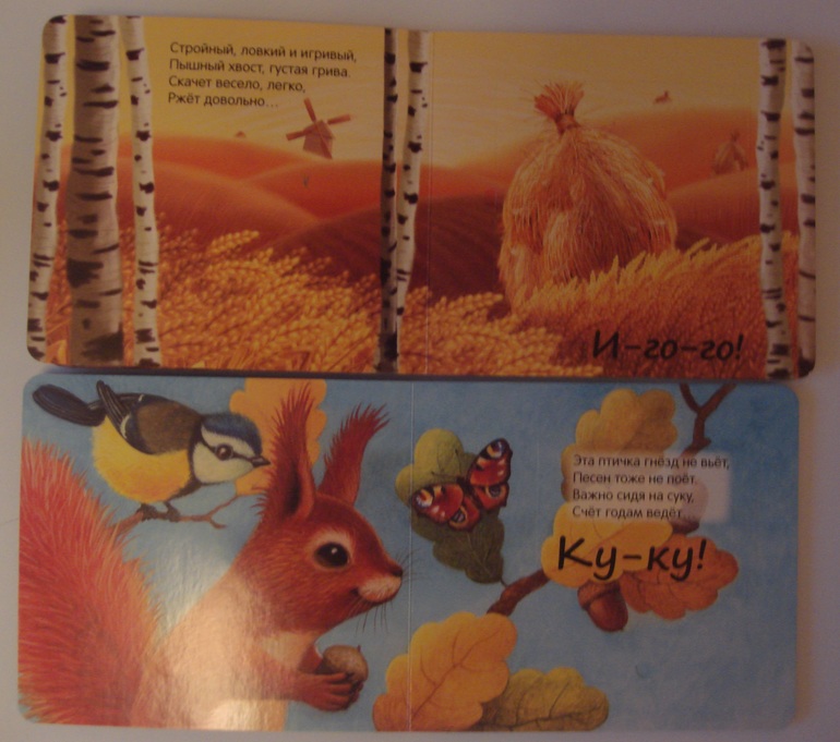 Наши книги до 1 года и после. С  секретными окошками