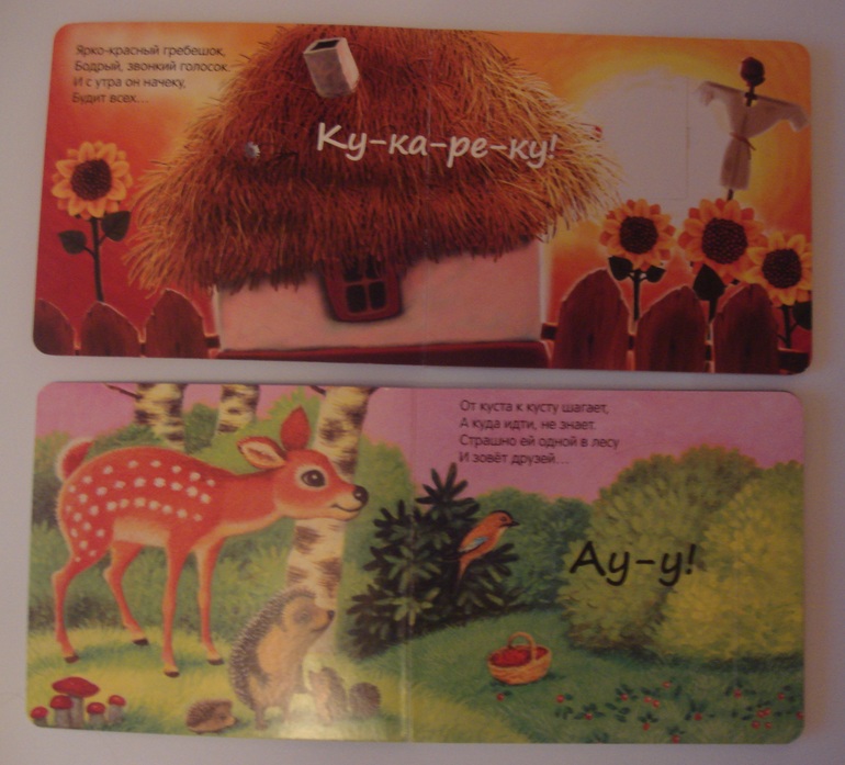 Наши книги до 1 года и после. С  секретными окошками