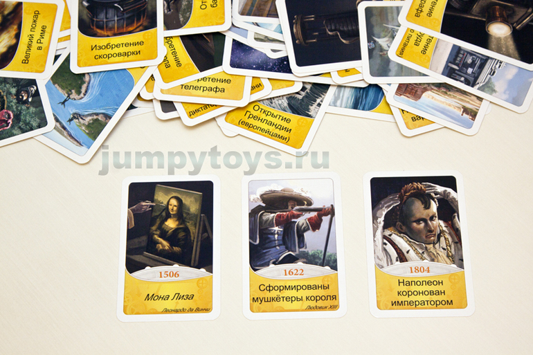 Настольные игры. Timeline от Asmodee