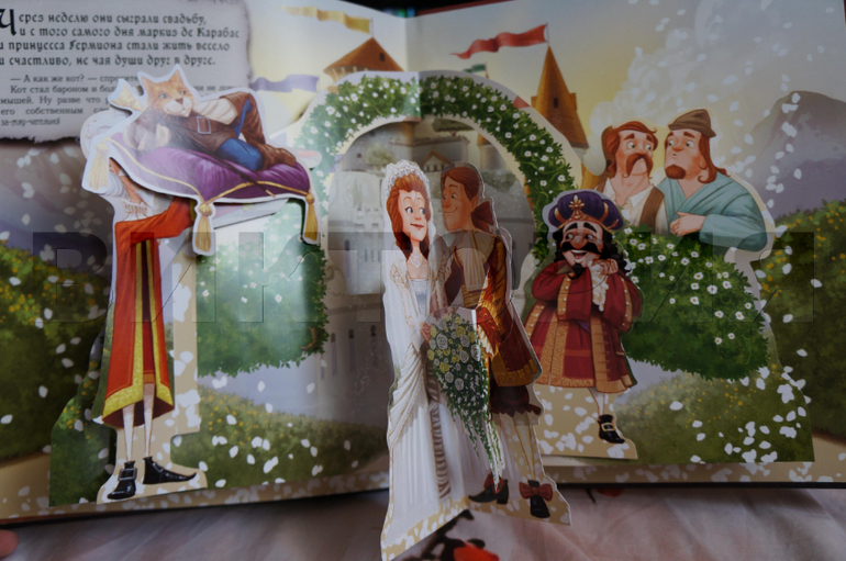 книги с панорамками и двигающимися элементами.